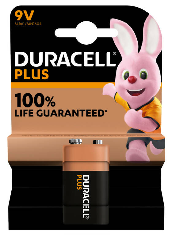 Duracell Plus Battery 9V