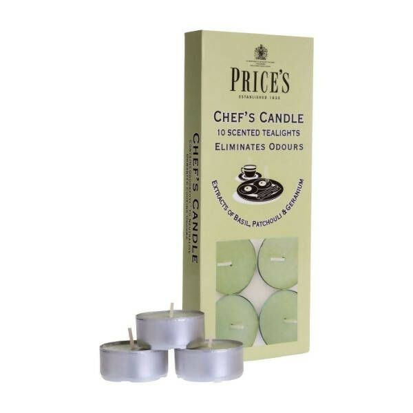 Price's Candles Chefs Tealights Pack 10